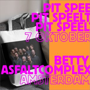 PIT speelt 7 oktober 2023 in Amsterdam betty Asfalt complex