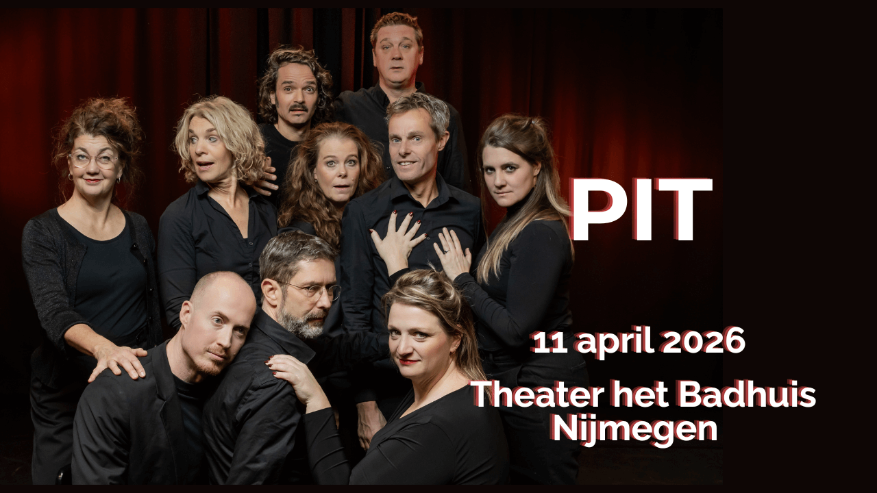 PIT speelt 11 april 2026 het Badhuis nijmegen