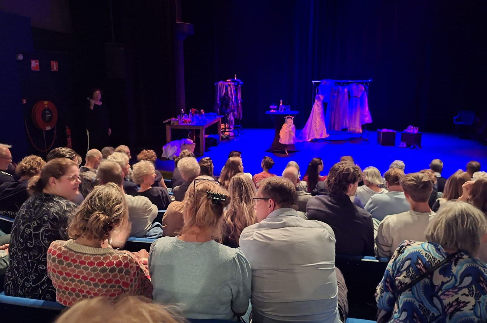 blik van publiek - Theatergroep pit speelt 10 oktober 2025